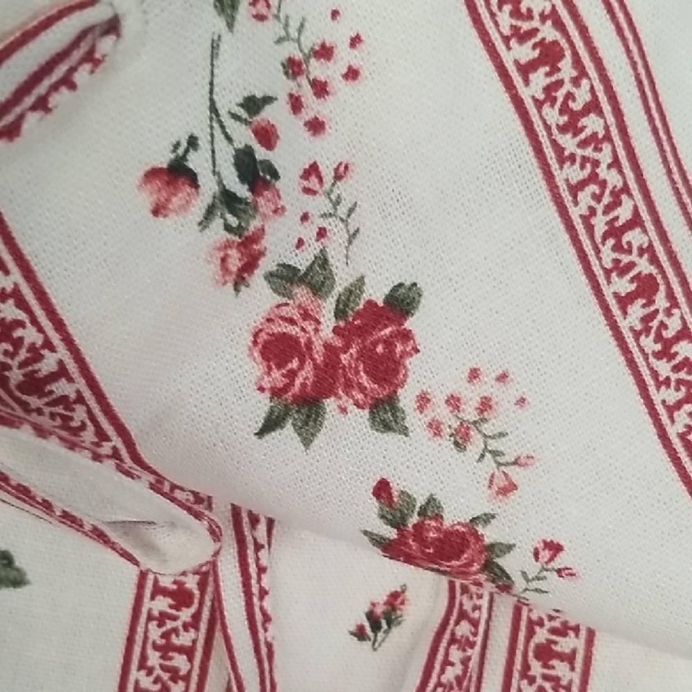 Joie Cream and Red Striped Floral Maxi Skirt - Picture 7 of 7